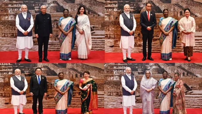 G20 Some wore Banarasi saree and some wore desi lehenga, powerful guests won hearts - see pictures