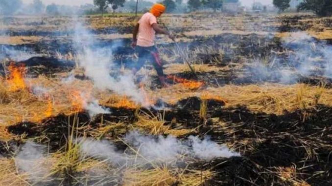 Stubble burning in Haryana-Punjab, air of Delhi-NCR becoming poisonous
