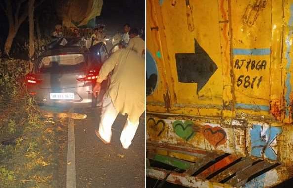 Speeding car collides with parked truck in Haryana, 6 people including five friends killed