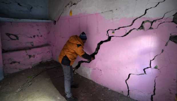 After Joshimath, now land started sinking in Lahaul-Spiti too, cracks appeared in many houses