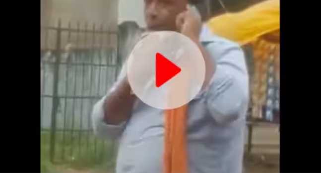 BJP worker in Chhattisgarh made serious allegations against his own district president, video goes viral
