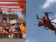 Bajrang Bali was seen giving blessings by flying from a drone, seeing the talent of the person, people said – Wow!