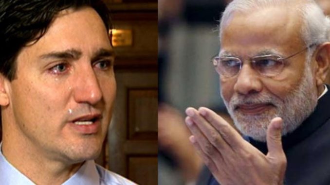 India showed such strictness, Trudeau's attitude loosened, came on his knees and said: From now on we...