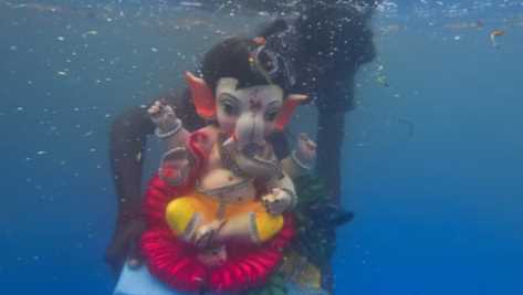 Ganpati Bappa Moriya; The child remained in the deep sea with the support of Ganesh idol for 24 hours, everyone was surprised by the miracle