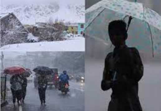 IMD Alert: Rain in these states including Gujarat, snowfall on mountains...chill will increase in Delhi-NCR, know the weather