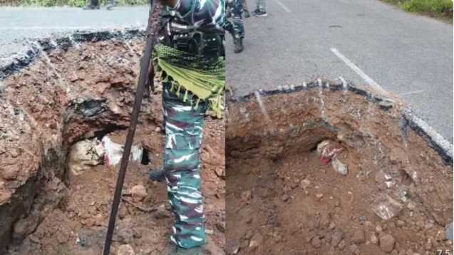 Major devastation would have occurred in Chhattisgarh; Naxalites had planted 25-25 kg IED under the road.