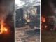 Naxalites rampage in Chhattisgarh, more than 50 Naxalites set fire to 15 vehicles, loss worth crores