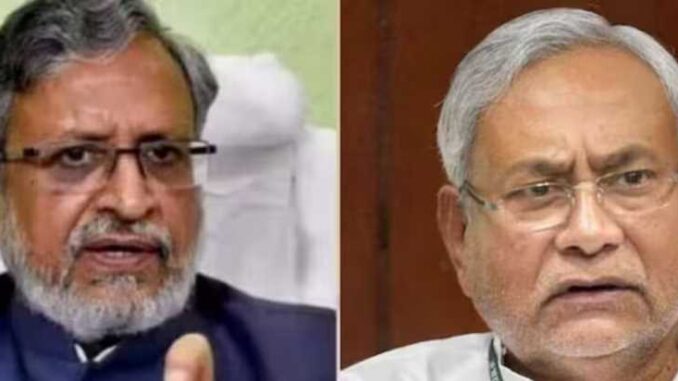 Sushil Modi targets Bihar CM, 'Nitish Kumar is a fuse bulb...