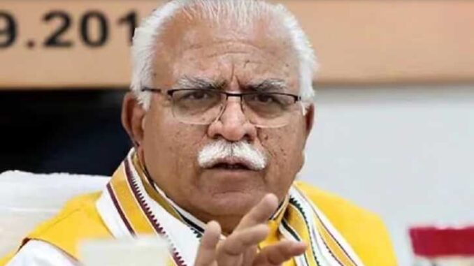 CM Khattar's announcement...8 toll plazas will be closed in Haryana, 210 illegal colonies will be legalized.