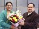 Suspense continues on CM in Chhattisgarh, Renuka Singh met JP Nadda, meeting lasted 30 minutes