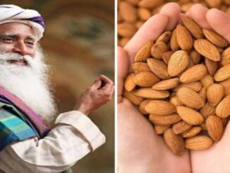 Sadhguru told the reason for eating almonds after peeling them, the reason will surprise you