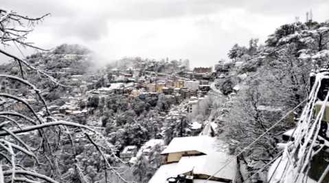 Yellow alert of snowfall in Himachal, two western disturbances will knock, cold will haunt till March