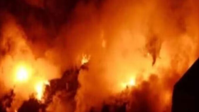 Late night orgy of death: 11 people burnt alive in massive fire, bodies being taken out in search operation