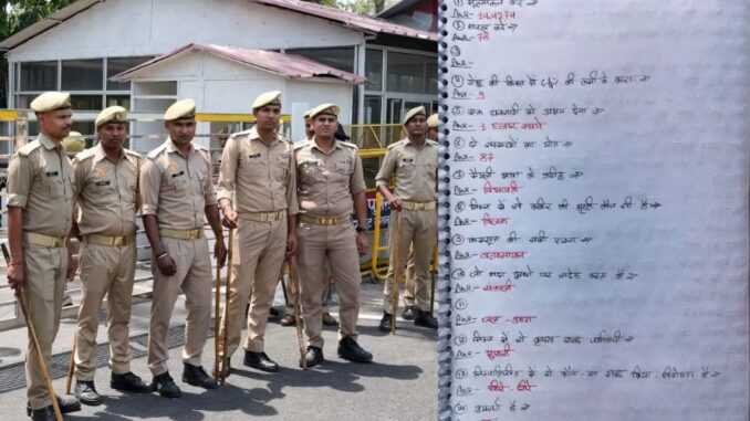 Inspector's big revelation regarding UP police constable recruitment exam, WhatsApp chat creates stir