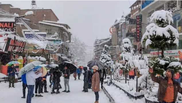 2 western disturbances will hit Himachal, rain and snowfall alert issued