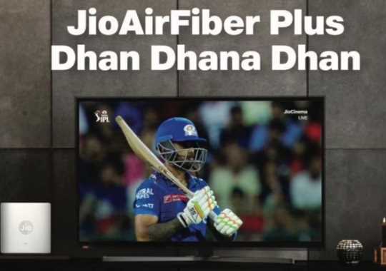 Jio brings Dhan Dhana Dhan Offer before IPL 2024, you will get free triple internet speed on AirFiber