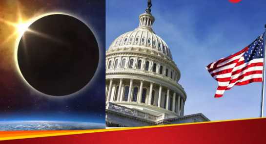 Surya Grahan 2024: The first solar eclipse of the year becomes a problem for America! Government busy in arrangements