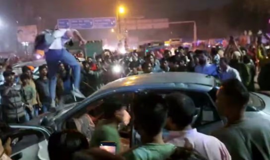 Uncontrollable car crushes many people in Delhi, woman dies; VIDEO of ruckus on the road goes viral