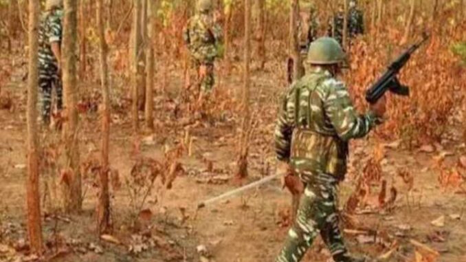 Major action by security personnel before Lok Sabha elections, six Naxalites killed in Bijapur, Chhattisgarh