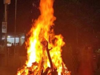 The drunk man said: I will also burn with Holika and jumped into the fire, then...