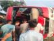 In Chhattisgarh, a bus full of wedding guests met with an accident, the vehicle overturned in the middle of the road, happiness turned into mourning.