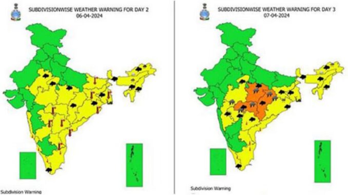 Heat wave warning in these states of the country, advisory issued for next two days