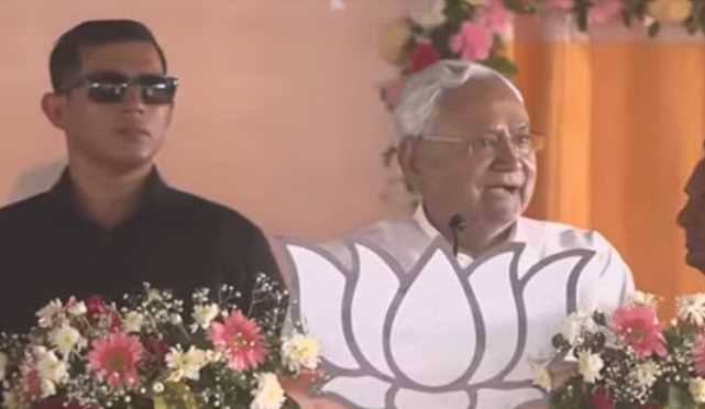 Bihar CM's tongue slipped in PM Modi's meeting; Nitish Kumar said- More than four thousand MPs...