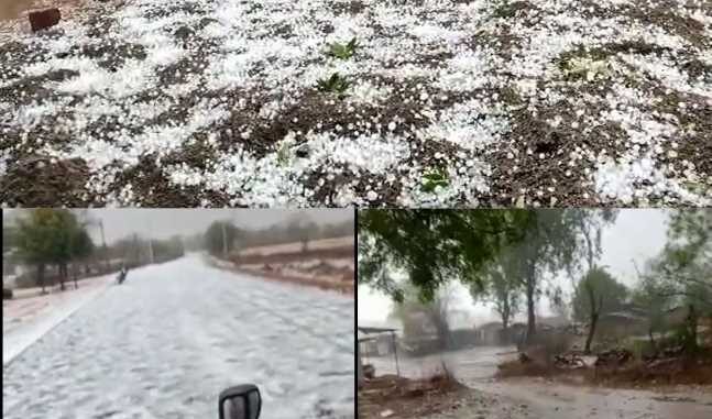 Warning of rain and hailstorm in Haryana, possibility of lightning also, know the weather condition.