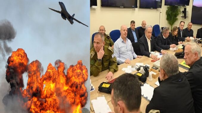 Just now: Iran's big attack on Israel, Netanyahu's war meeting, world in fear due to world war