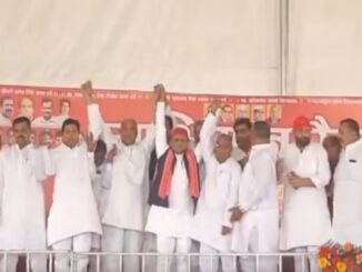 Akhilesh rained heavily in Baghra of Muzaffarnagar, said: This time BJP will be in the West...