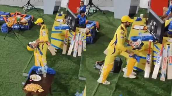 IPL 2024: Fans were waiting for Dhoni, Jadeja came out to bat, then you will not stop laughing after seeing what happened.