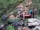 Road accident in Uttarakhand: Canter overturned in ditch due to tire burst, debris flew; death of one