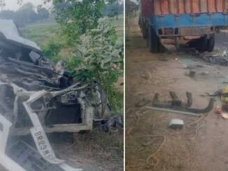 Three killed in collision between truck and car in Bihar, 7 people returning from Tilak injured