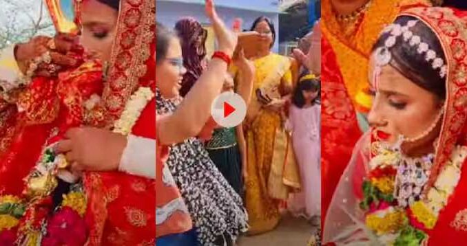 A marriage like this too...Girl married Laddu Gopal, marriage procession came from Vrindavan - video went viral