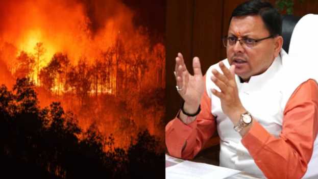 It will not be easy to set fire in the forests of Uttarakhand, you will spend the night in jail; Strict action by Dhami government