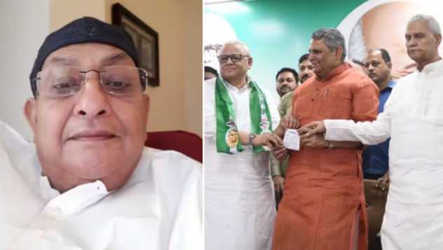 Shock after blow to Lalu, Vrushin Patel also left RJD, Ashfaq Karim resigned and joined JDU.