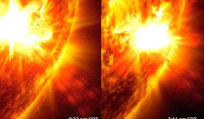 Solar Flares 2024: Storm of explosions on the Sun, flames burst from the yellow monster... NASA captured a rare sight