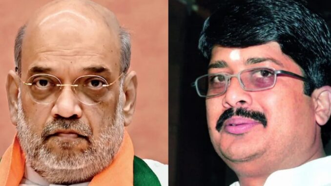 Important meeting between Amit Shah and Raja Bhaiya late night, is any big game going to happen in UP?