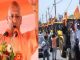 Sirsa turns saffron before CM Yogi's visit to Haryana, parade carried out by more than 200 bulldozers