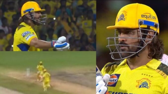MS Dhoni crossed the limits of misbehavior, publicly insulted a player worth Rs 14 crore, VIDEO goes viral