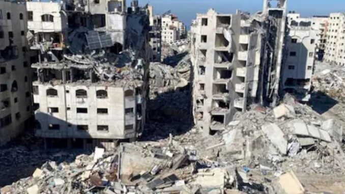 'The scale of destruction is very big...' Not 1, 2 or 100 billion rupees will be needed to rebuild Gaza.