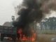 In Bihar, a tractor came in contact with 11 thousand volt wire and burnt to ashes, this is how the accident happened