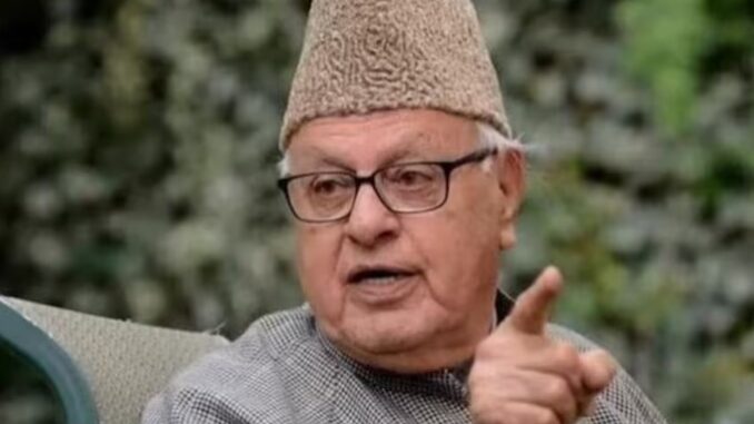 Farooq Abdullah on Rajnath Singh's statement on PoK: 'Pakistan is not wearing bangles...',