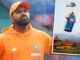 Team India's new jersey launched from helicopter, Rohit-Jadeja were surprised to see, watch video