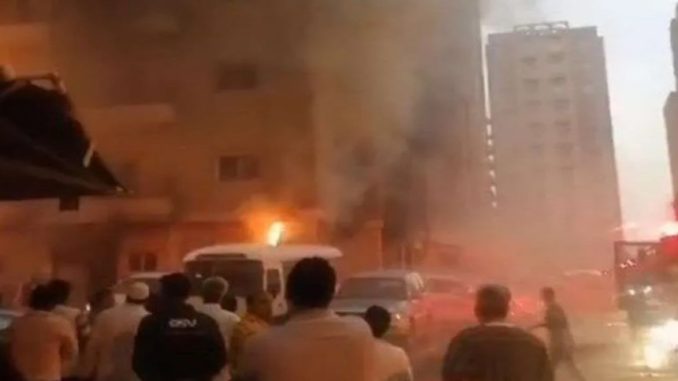 BIG NEWS: Huge fire in a building: 41 people burnt alive, hundreds of people injured
