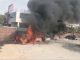 Uttarakhand: Three vehicles burnt to ashes in a fire at a warehouse in Haldwani