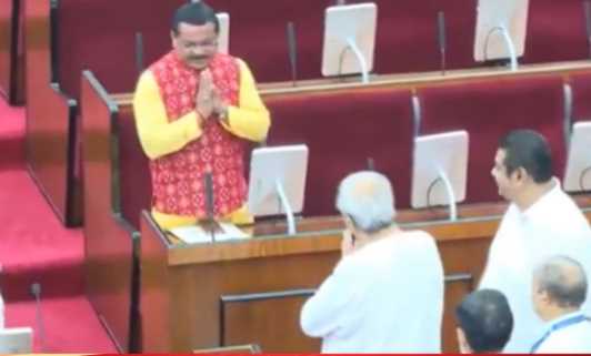Well, you have defeated me... when Naveen Patnaik smiled and said to the BJP MLA in the assembly