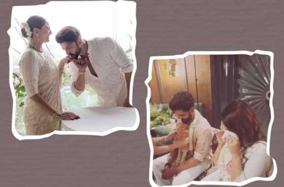 When Zaheer's 'sister' put a garland around her neck, Sonakshi burst into tears... Video of the pre-wedding function goes viral