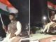 Madhya Pradesh minister got intoxicated with the T-20 World Cup, rode on the roof of the car at midnight with the tricolour; violated all rules