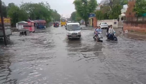 Heavy rain in Dholpur, Rajasthan, heavy rain warning in these districts today
